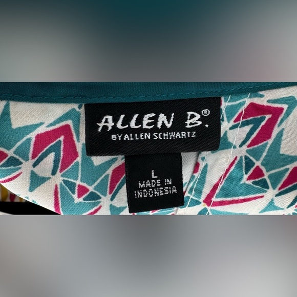 Allen B. By Allen Schwartz Women's Cut Out Back Colorful Scoop Neck Dress - Picture 13 of 15